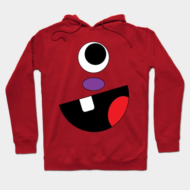 Silly Monster Face T-Shirt | One Eye Hoodie by TeesByJay